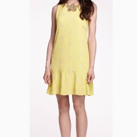 Anthropologie Leifnotes sequined Ponderosa dress 6 - Picture 2 of 8